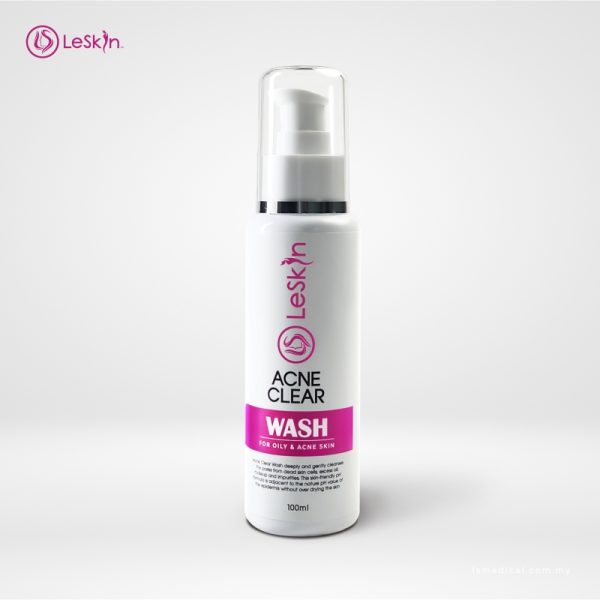 Leskin Acne Wash for Oily & AcneProne Skin Deep Cleansing